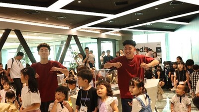 プロダンスチーム「dip BATTLES」によるダンスレッスン